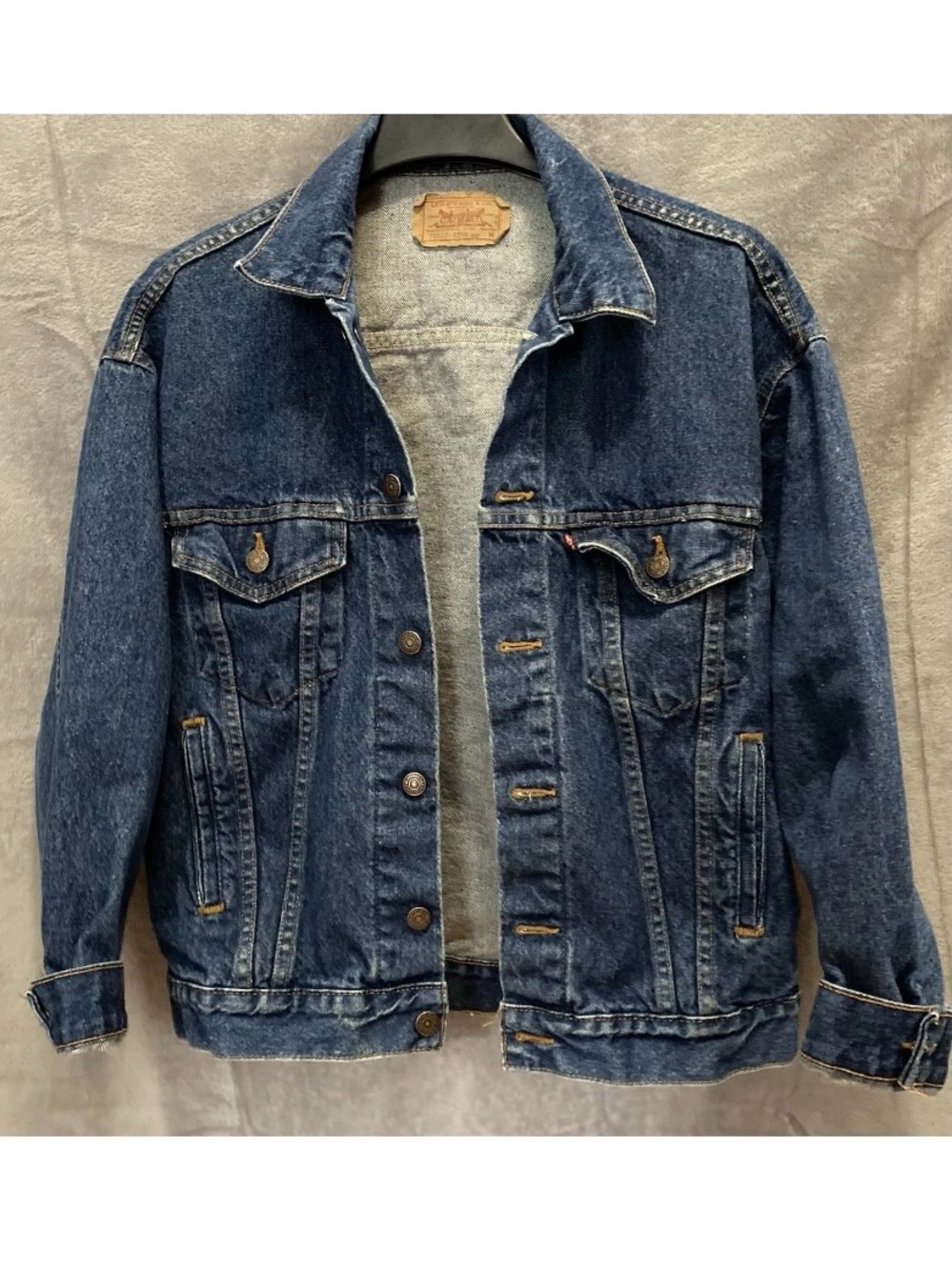 Vintage Levi’s 70507 0218 Denim Trucker Jacket M Made In USA 1989 Highly Sought